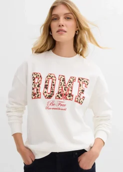 Oversize-Sweatshirt aus reiner Bio-Baumwolle