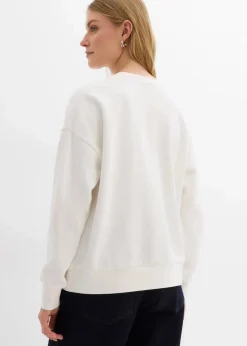 Oversize-Sweatshirt aus reiner Bio-Baumwolle