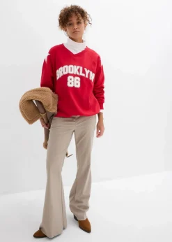 Oversize-Sweatshirt aus weichem Baumwoll-Mix