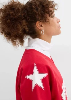 Oversize-Sweatshirt aus weichem Baumwoll-Mix