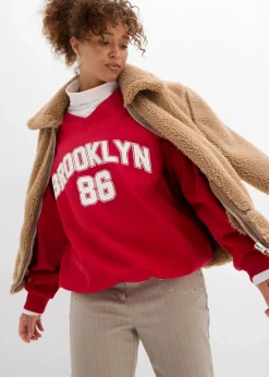 Oversize-Sweatshirt aus weichem Baumwoll-Mix