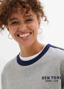 Oversize-Sweatshirt aus weichem Baumwoll-Mix