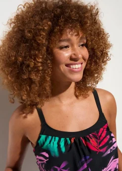 Oversize-Tankinioberteil mit Raffungen