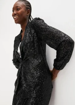 Paillettenblazer