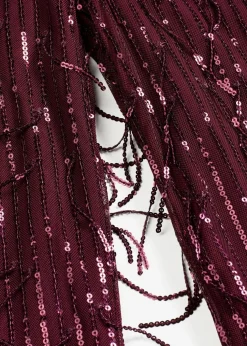 Paillettenhose mit Fransen