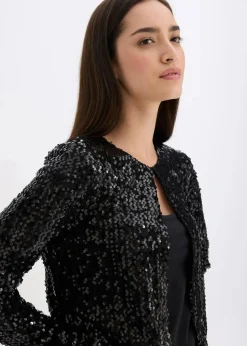 Pailletten-Jacke