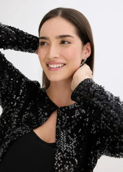 Pailletten-Jacke