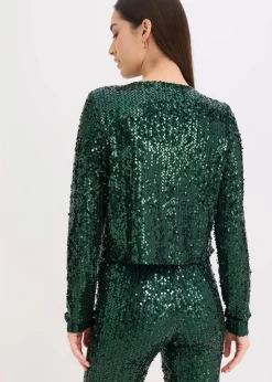 Pailletten-Jacke