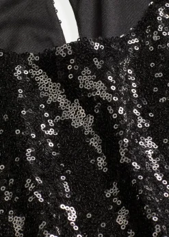 Pailletten-Langarmshirt