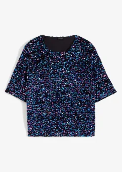 Pailletten-Shirt