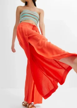 Palazzo-Hose aus feiner Viskose