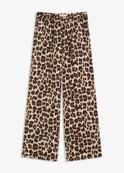 Palazzo-Hose aus fließendem Satin