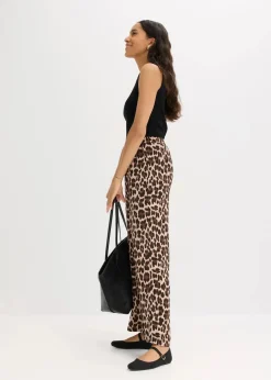 Palazzo-Hose aus fließendem Satin