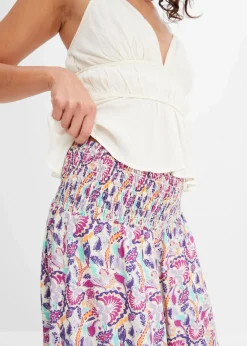 Palazzo-Hose aus fließender Viskose