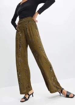 Palazzo-Hose aus fließender Viskose