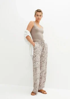 Palazzo-Hose aus fließender Viskose