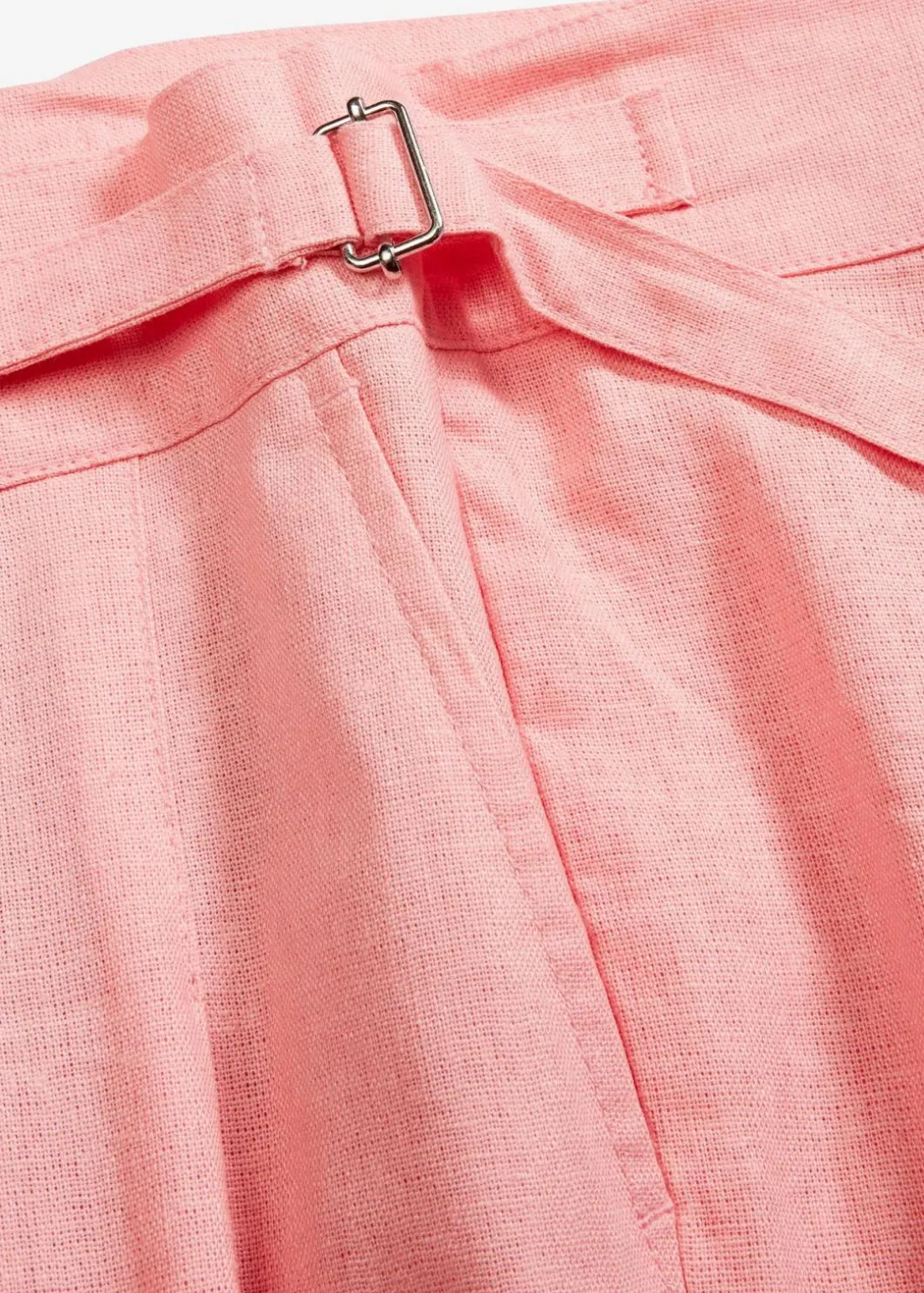 Palazzo-Hose aus leichtem Leinen-Mix