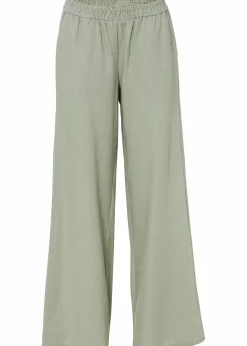 Palazzo-Hose aus Leinen