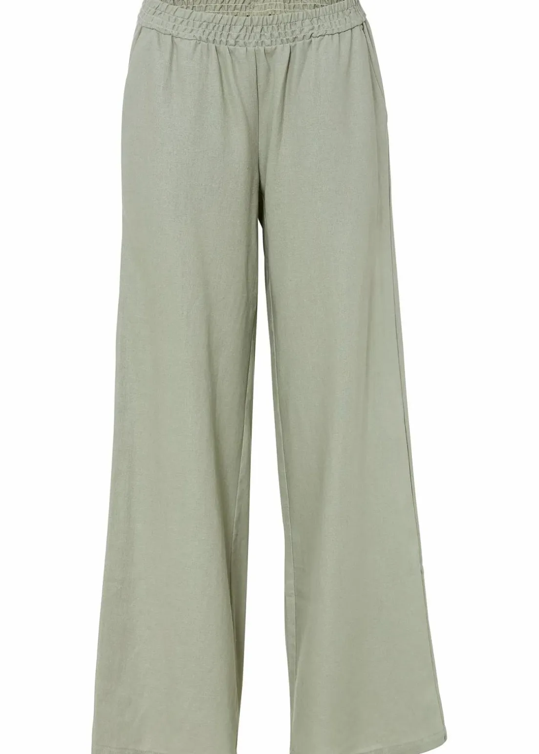 Palazzo-Hose aus Leinen