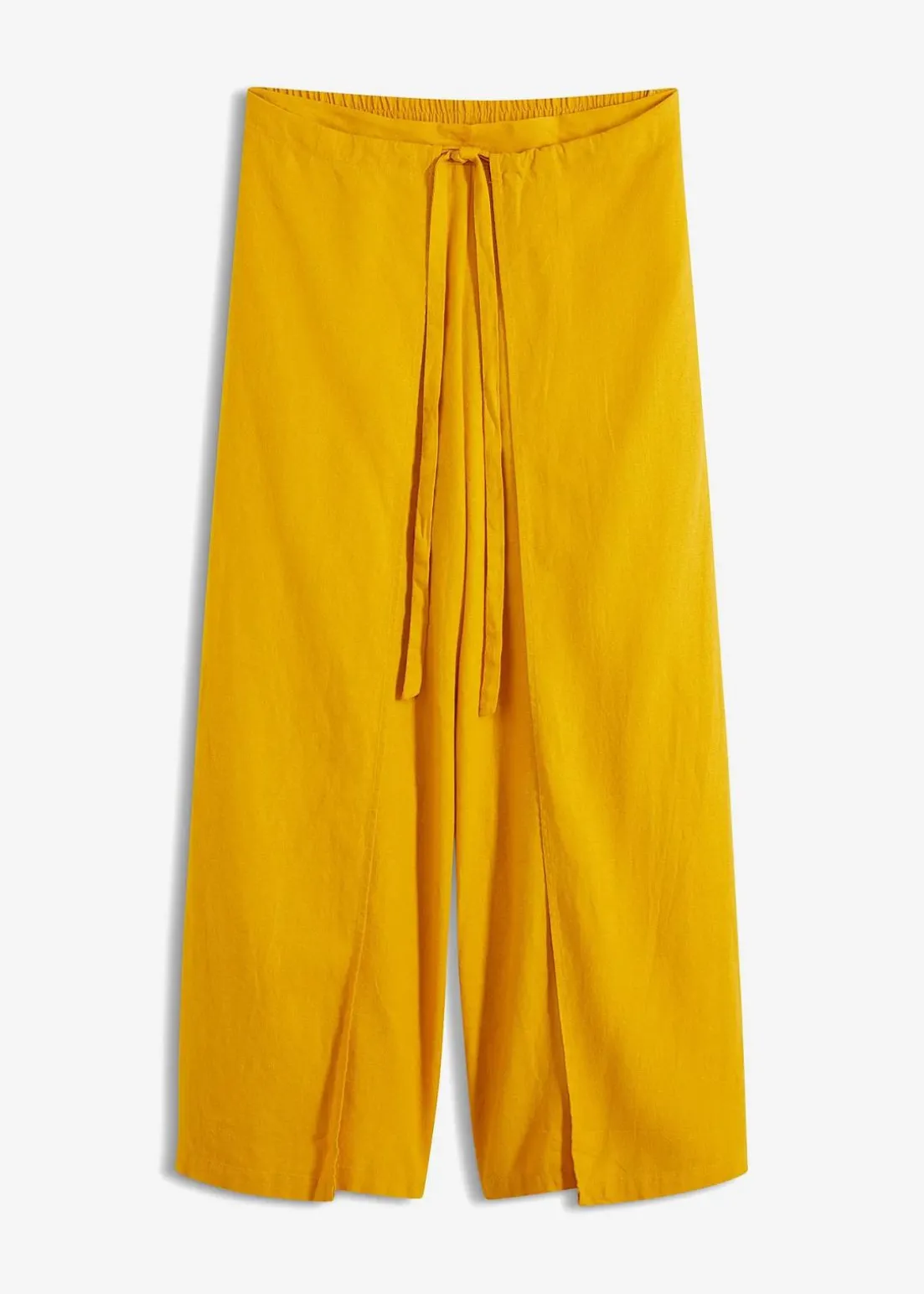 Palazzo-Hose aus luftigem Leinen-Mix