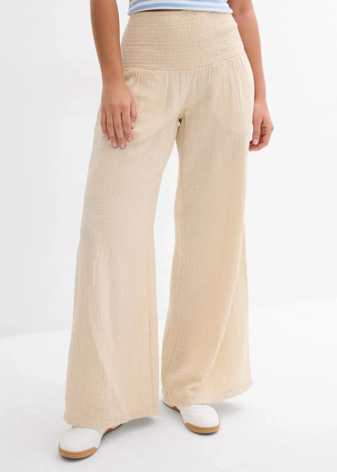 Palazzo-Hose aus Musselin