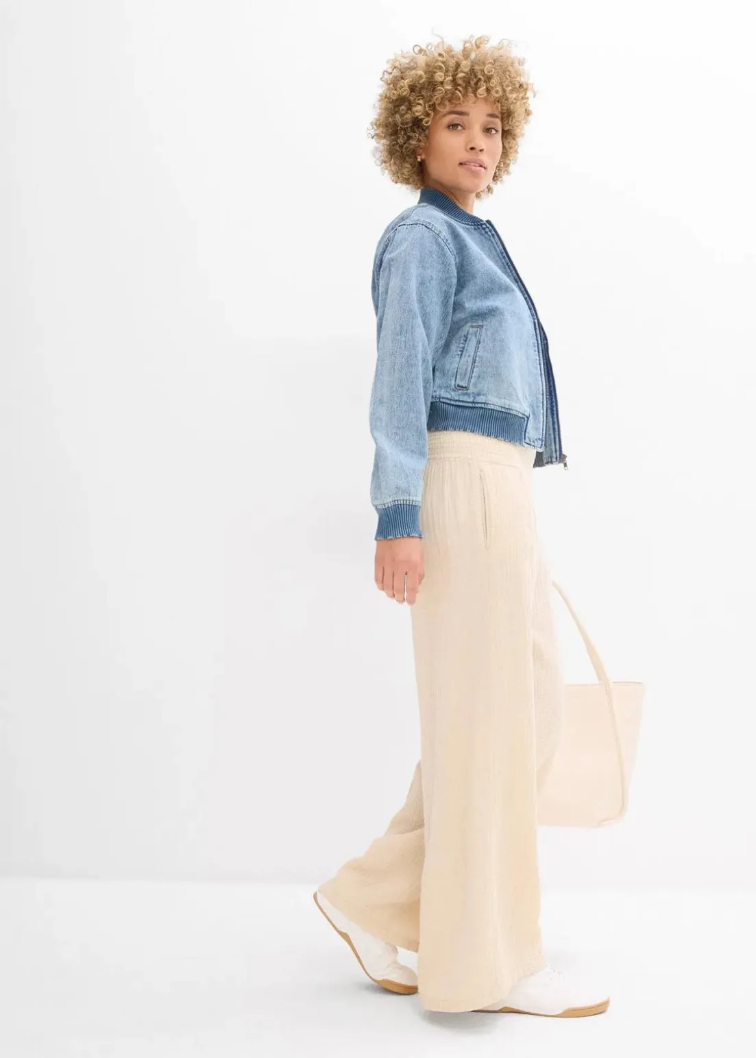 Palazzo-Hose aus Musselin