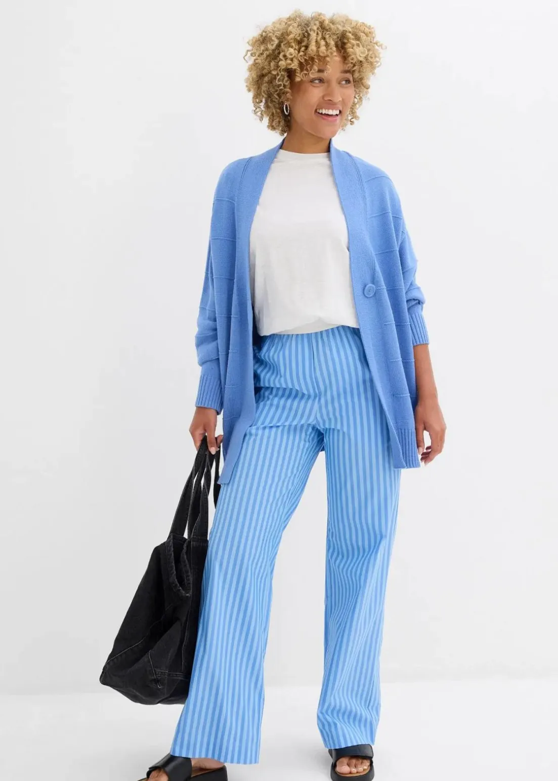 Palazzo-Hose aus Popeline