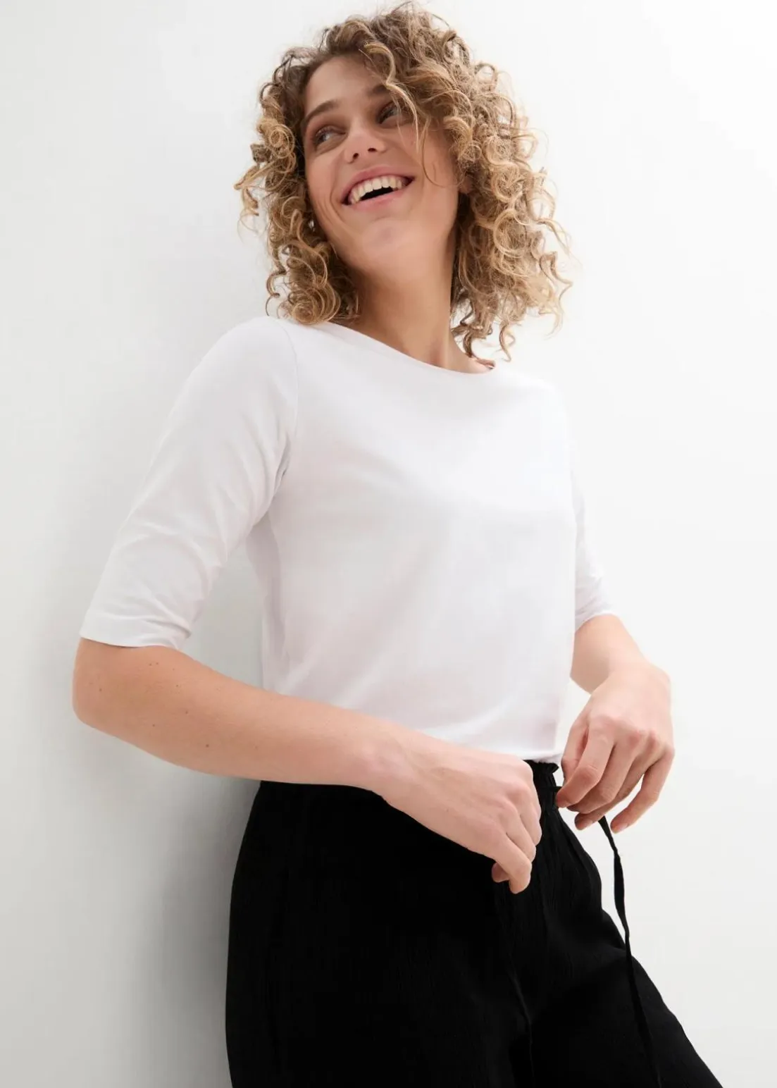 Palazzo-Hose aus reiner Viskose