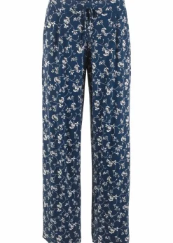 Palazzo-Hose aus Viskose-Mix