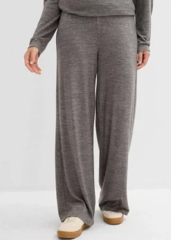 Palazzo-Hose in Strickoptik