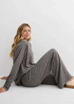 Palazzo-Hose in Strickoptik