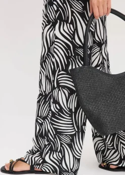 Palazzo-Hose mit Bequembund