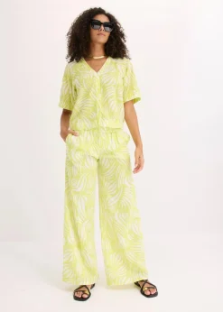 Palazzo-Hose mit Bequembund