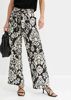 Palazzo-Hose mit Bequembund