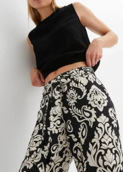 Palazzo-Hose mit Bequembund