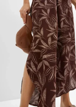 Palazzo-Hose mit Schlitz