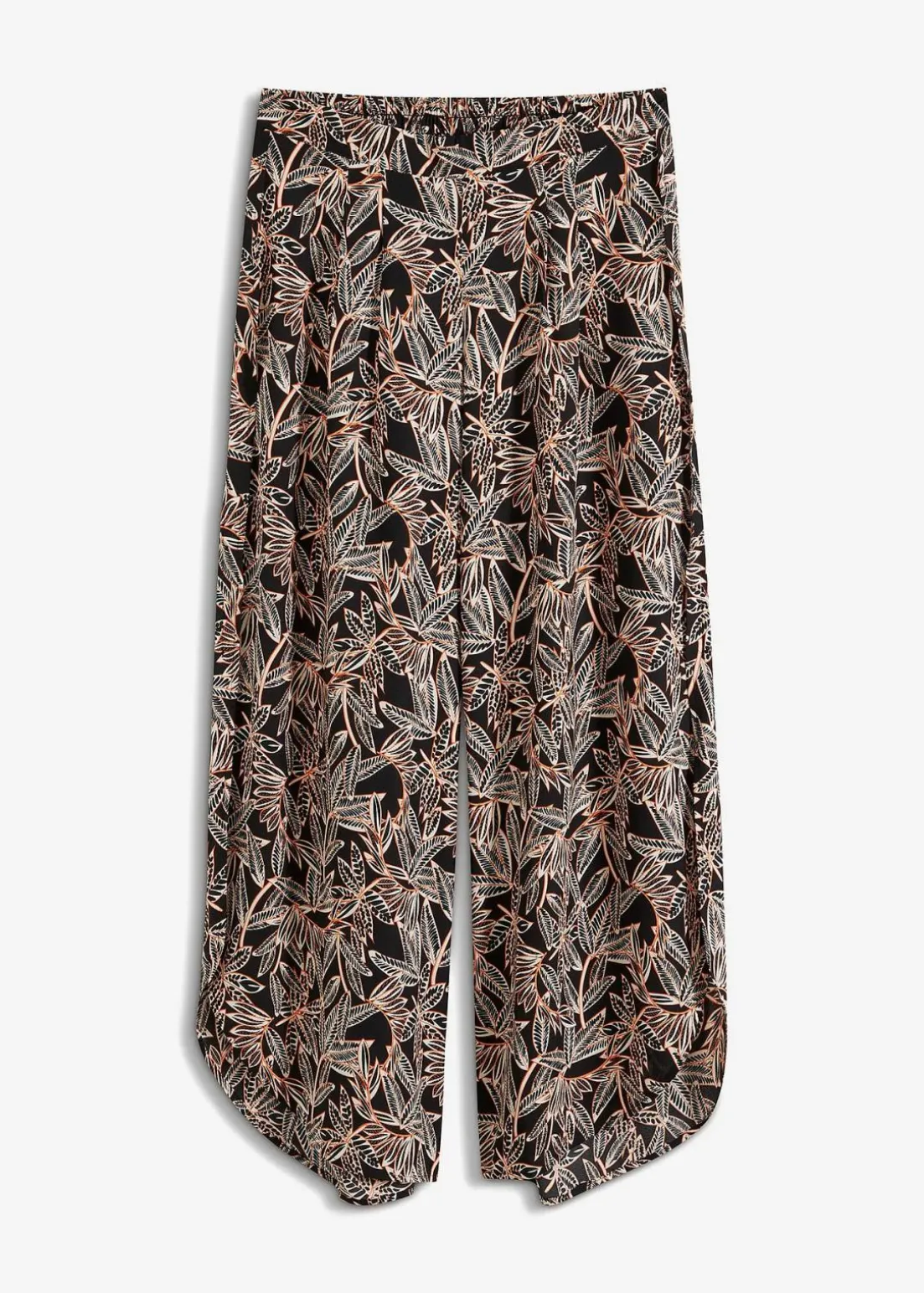 Palazzo-Hose mit Schlitz