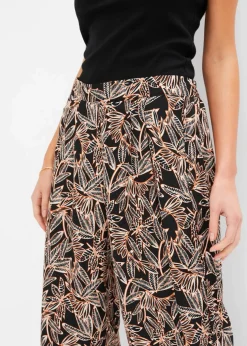 Palazzo-Hose mit Schlitz