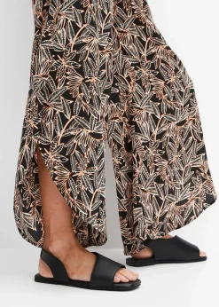 Palazzo-Hose mit Schlitz