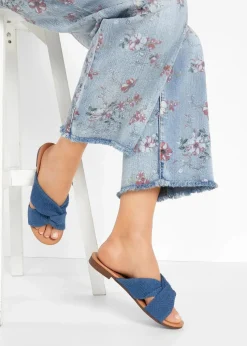 Pantoletten mit Knoten