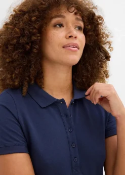 Piqué-Poloshirt aus reiner Bio-Baumwolle