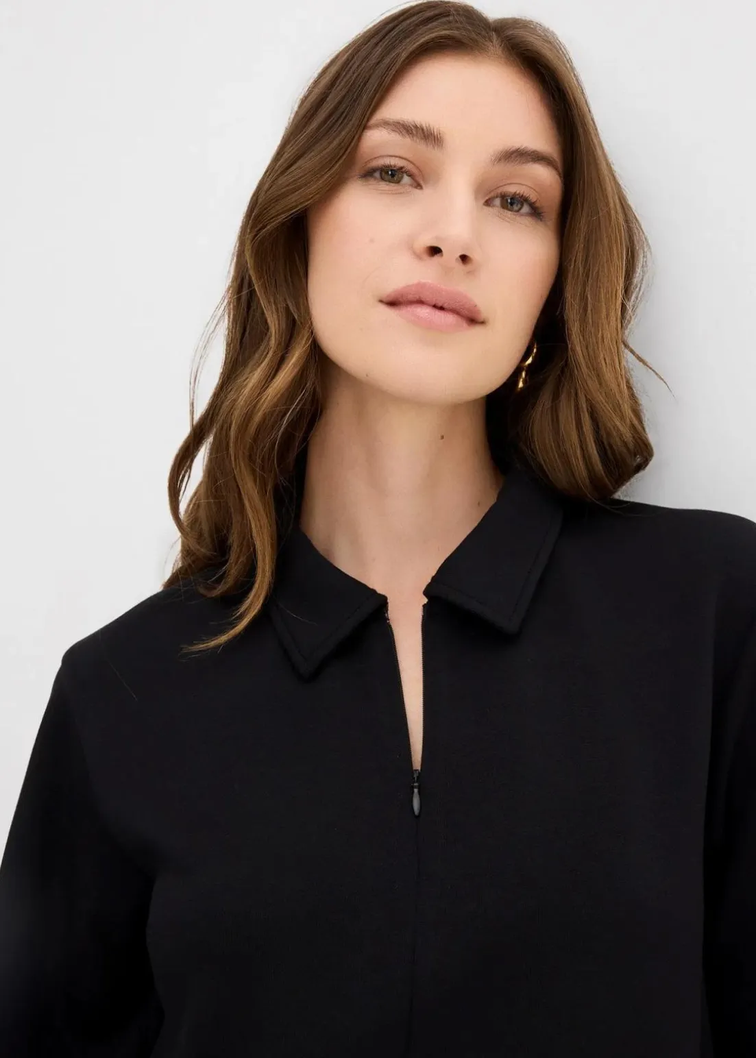 Polokleid aus softem Scuba