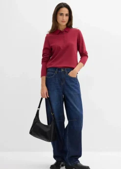 Poloshirt aus schwerer Bio-Baumwolle