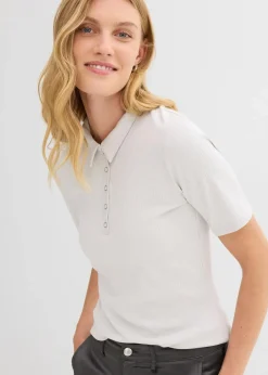 Poloshirt aus Viskose-Mix