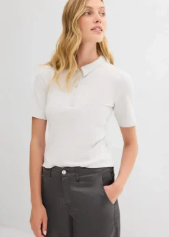 Poloshirt aus Viskose-Mix