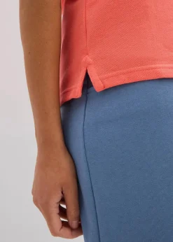 Polo-Top aus reiner Bio-Baumwolle