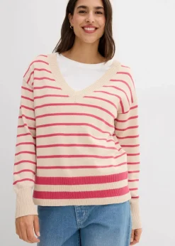 Pullover aus Baumwollmix