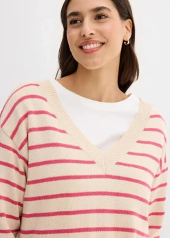 Pullover aus Baumwollmix