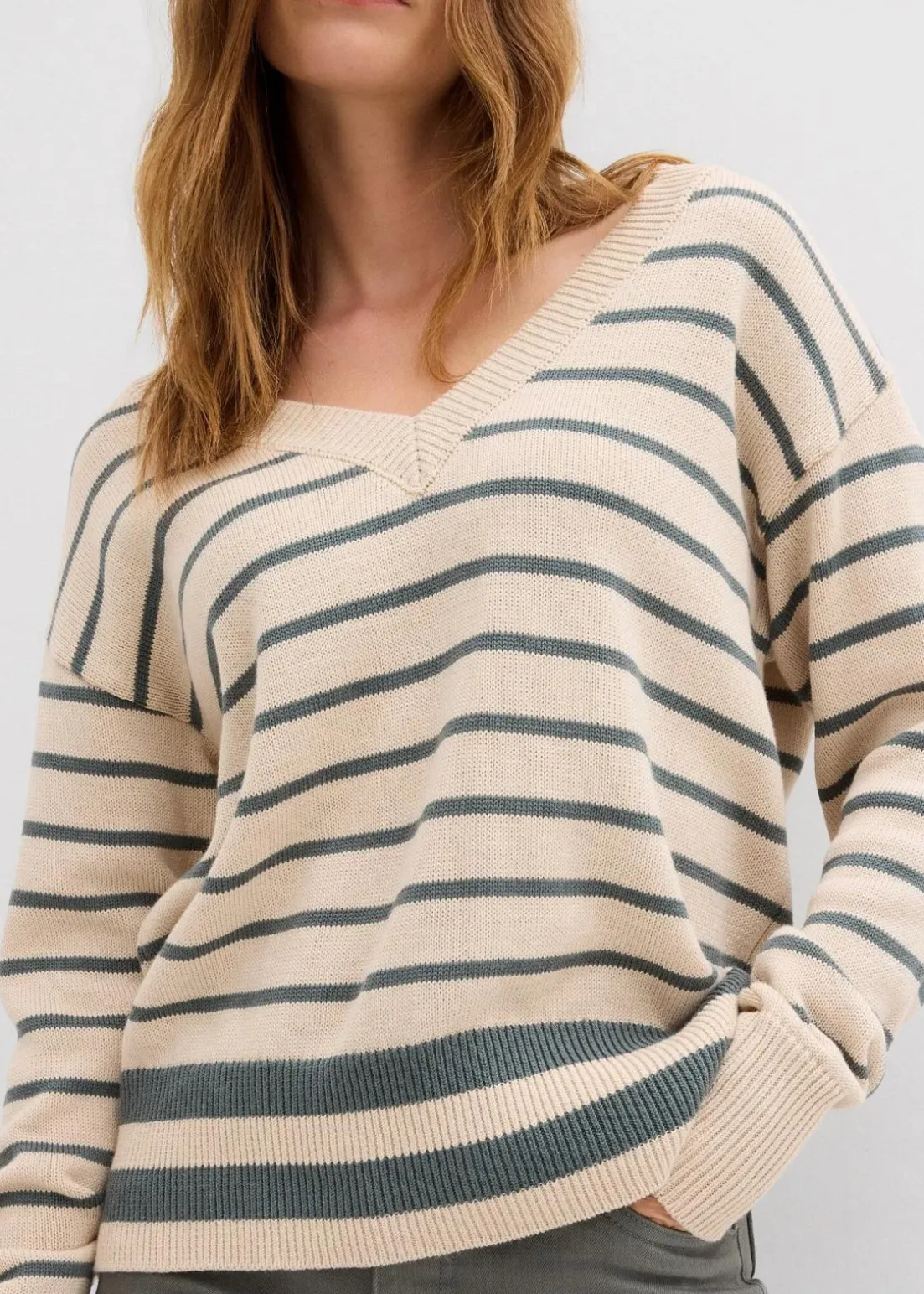 Pullover aus Baumwollmix