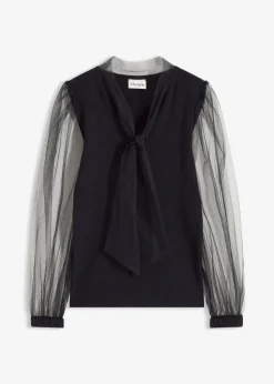 Pullover aus fließendem Viskose-Mix